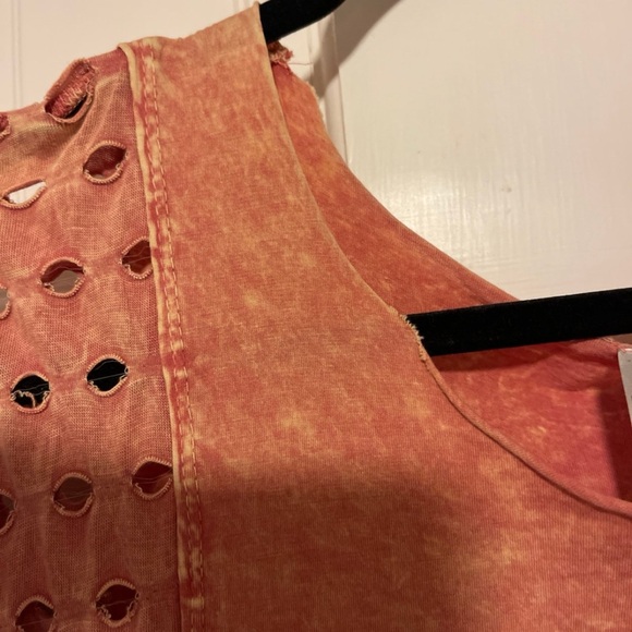 MONO B SUPER FLOWY BOHO STYLE TOP SZ MED - Picture 4 of 7